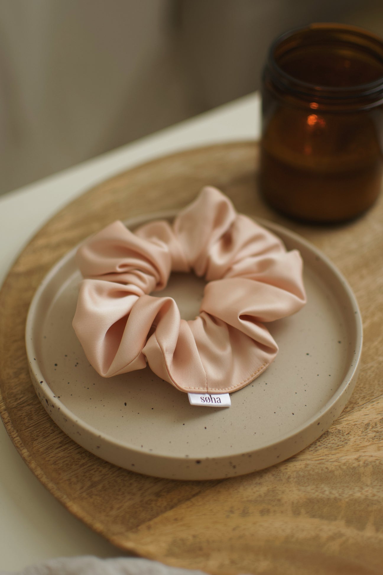 CHOUCHOU EN SATIN - CORALINE