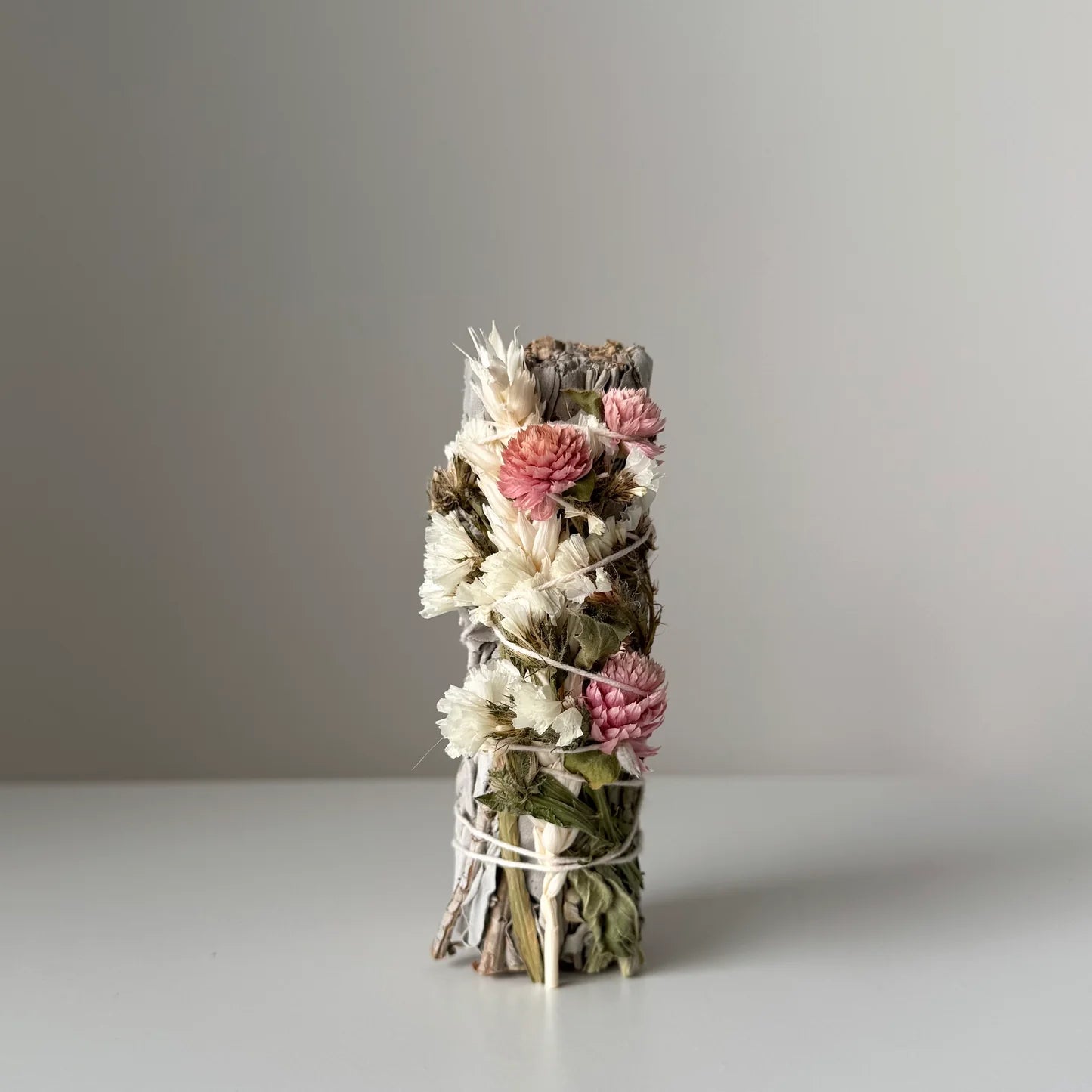 Bâton de sauge blanche | Statice + gomphrenas