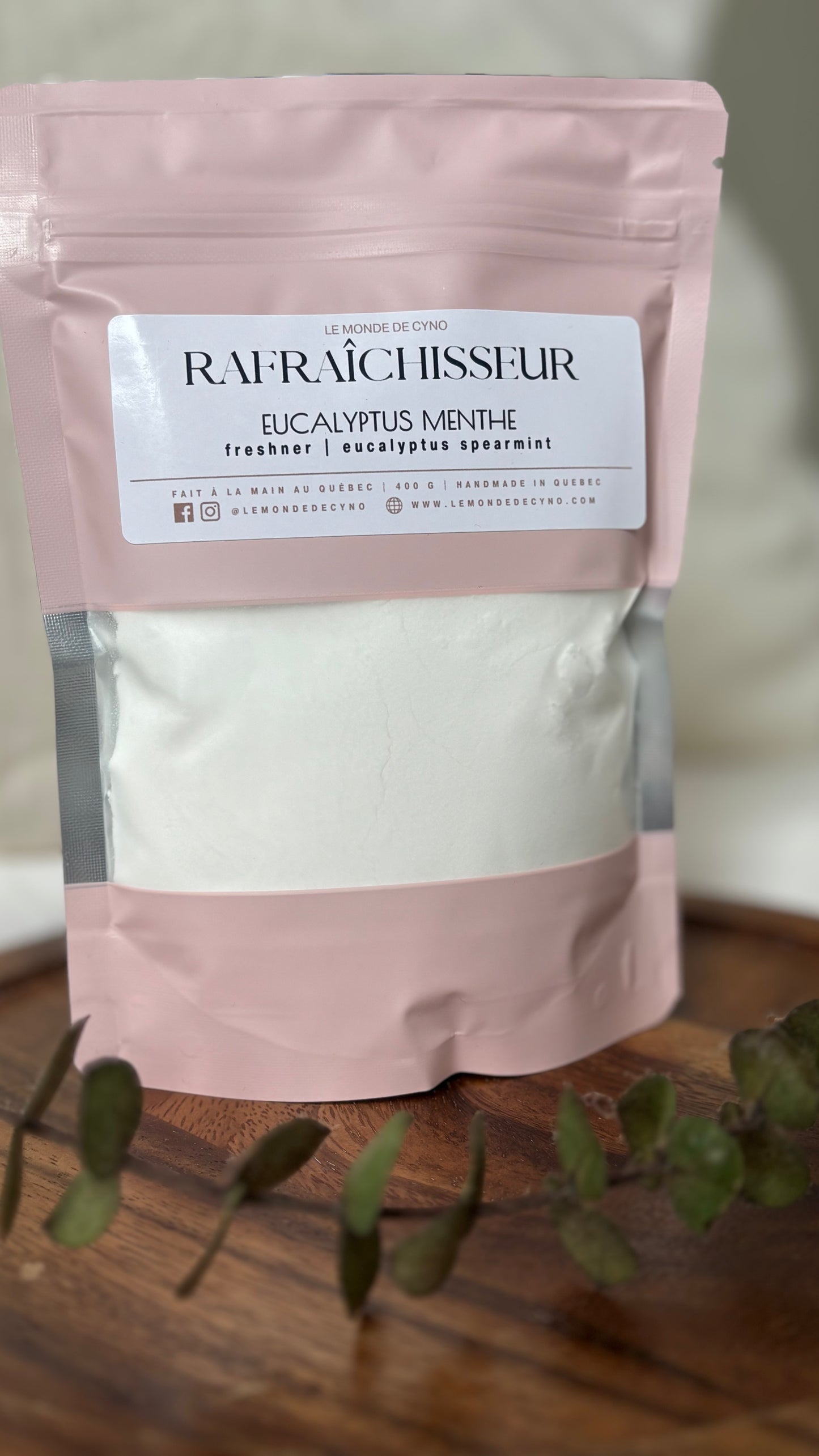 Rafraîchisseur - Eucalyptus et menthe