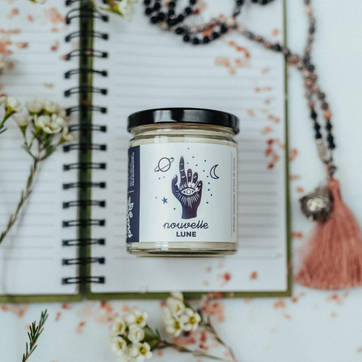 Chandelle de Soya | Nouvelle lune