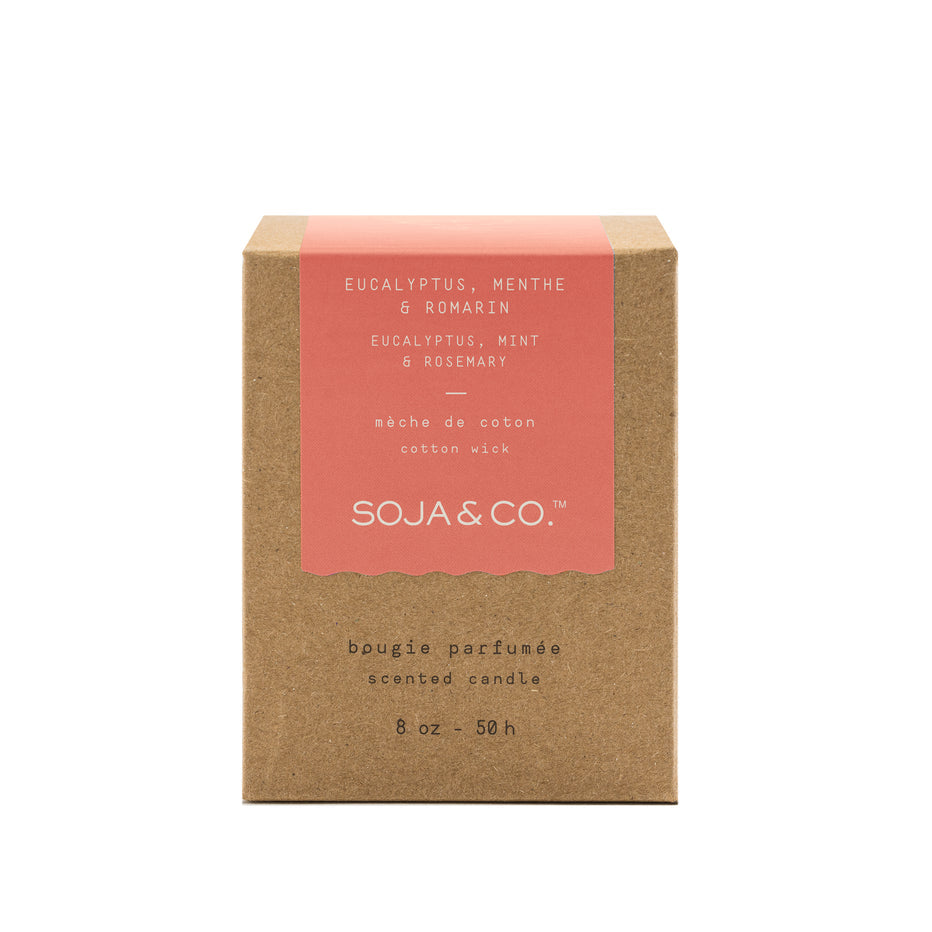 SOJA&co. BOUGIE | EUCALYPTUS, MENTHE & ROMARIN