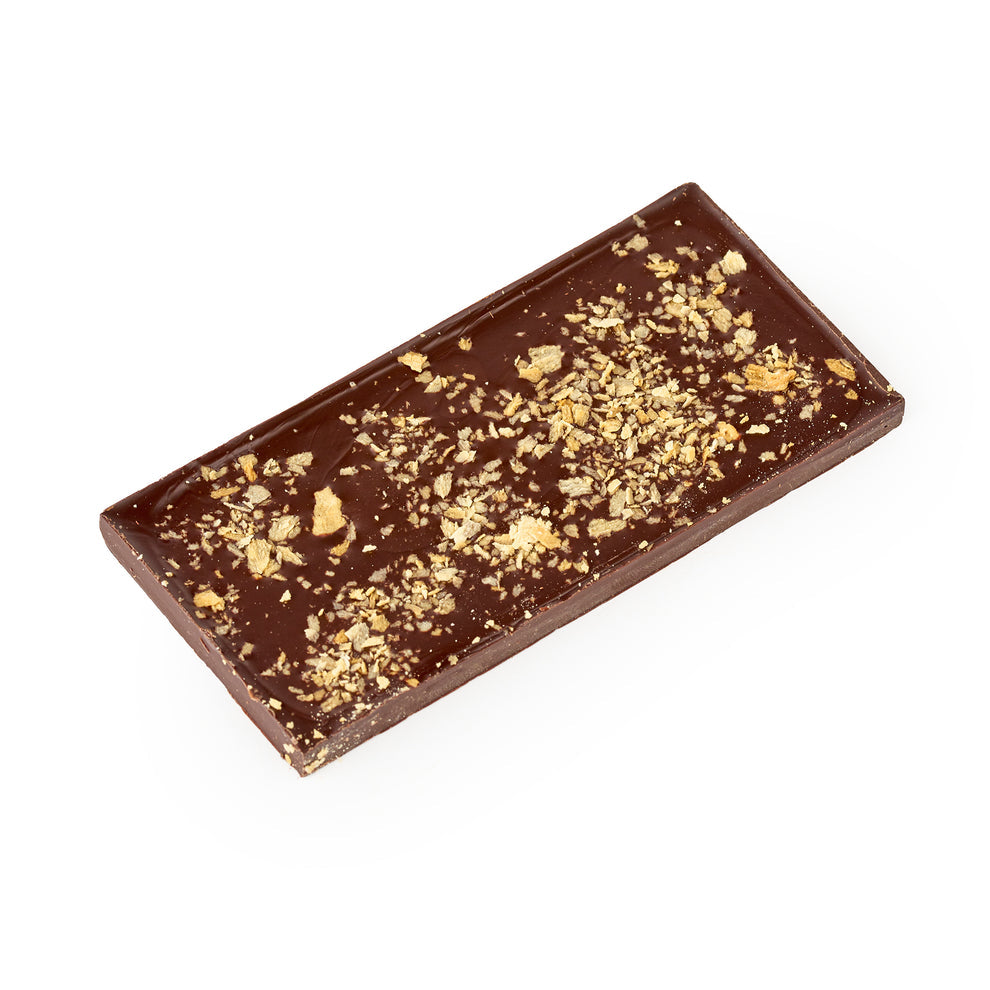 Tablette motif oies sauvages chocolat lait - sucre d'érable