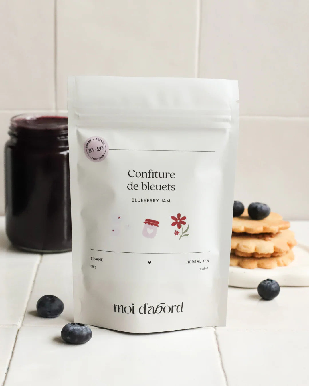 Tisane - Confiture de bleuets