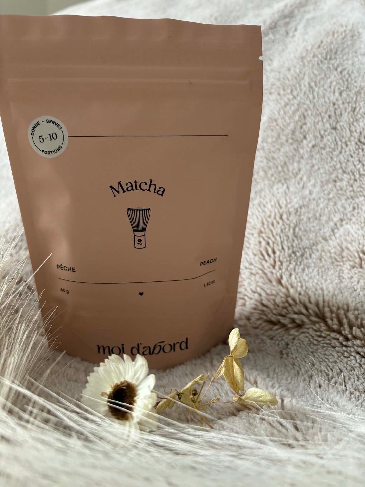 Thé Matcha - Pêche