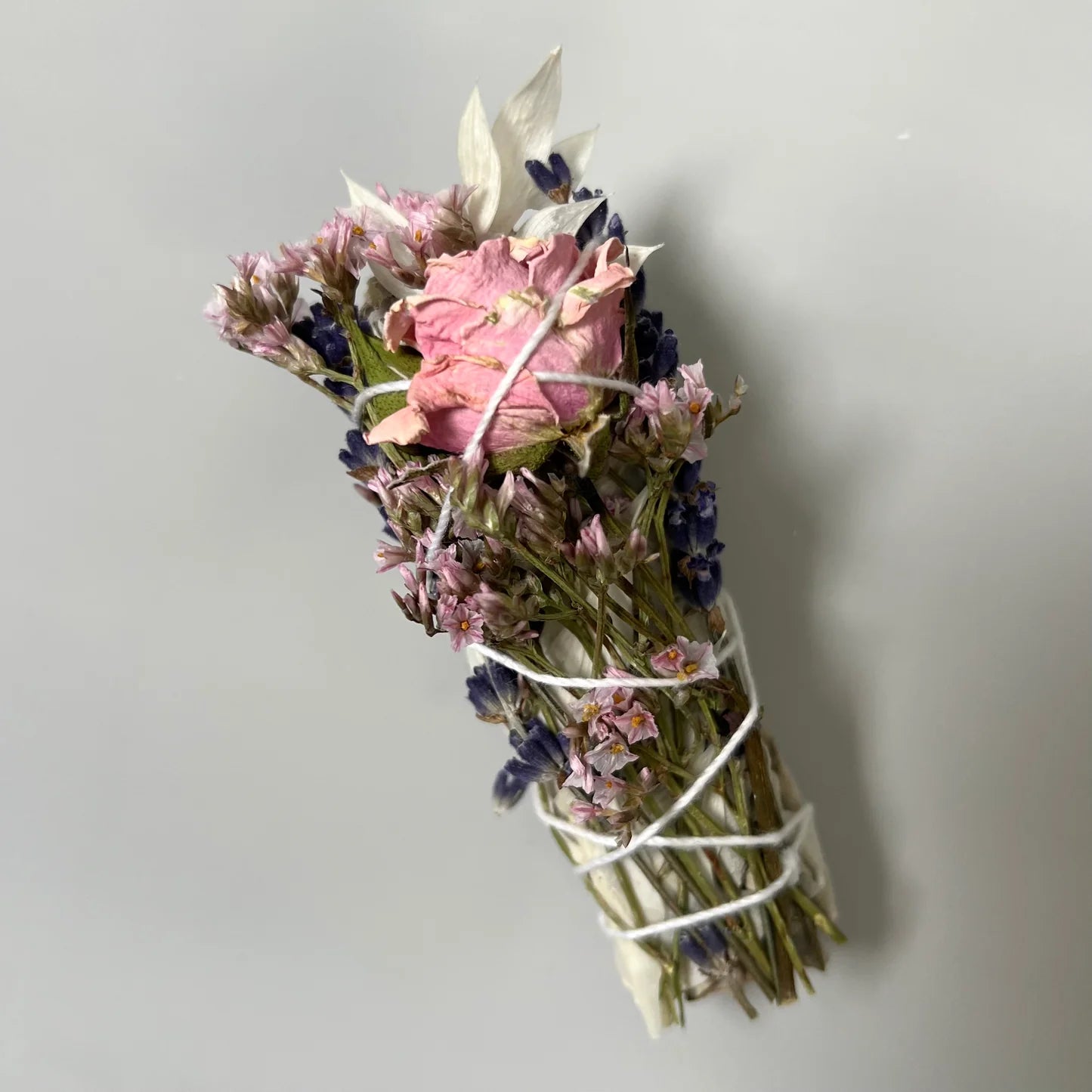 Bâton de sauge blanche | Rosette + statice