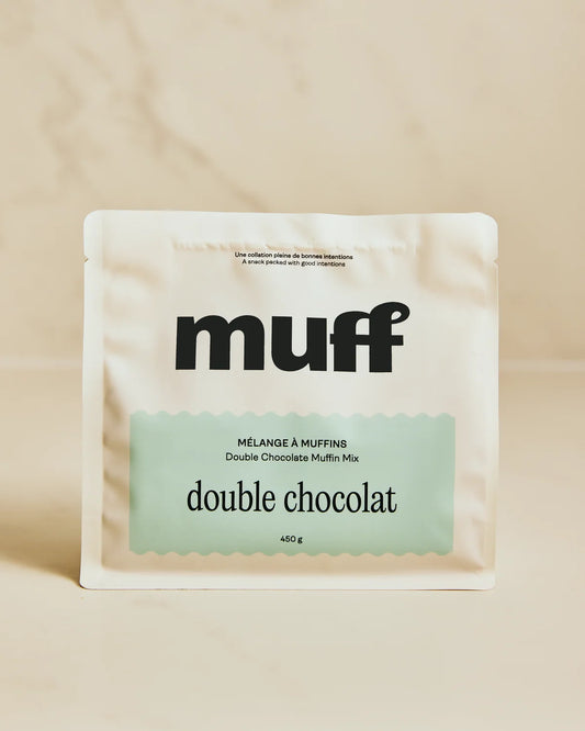 Mélange à muffins double chocolat