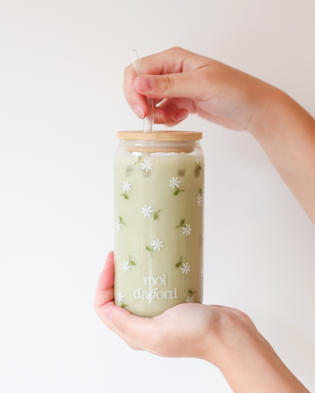 Tumbler en verre Marguerite