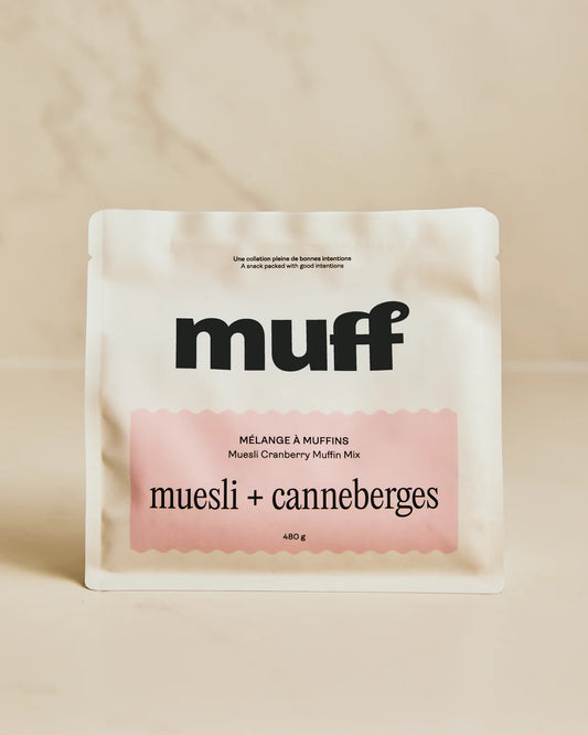 Mélange à muffins muesli + canneberges