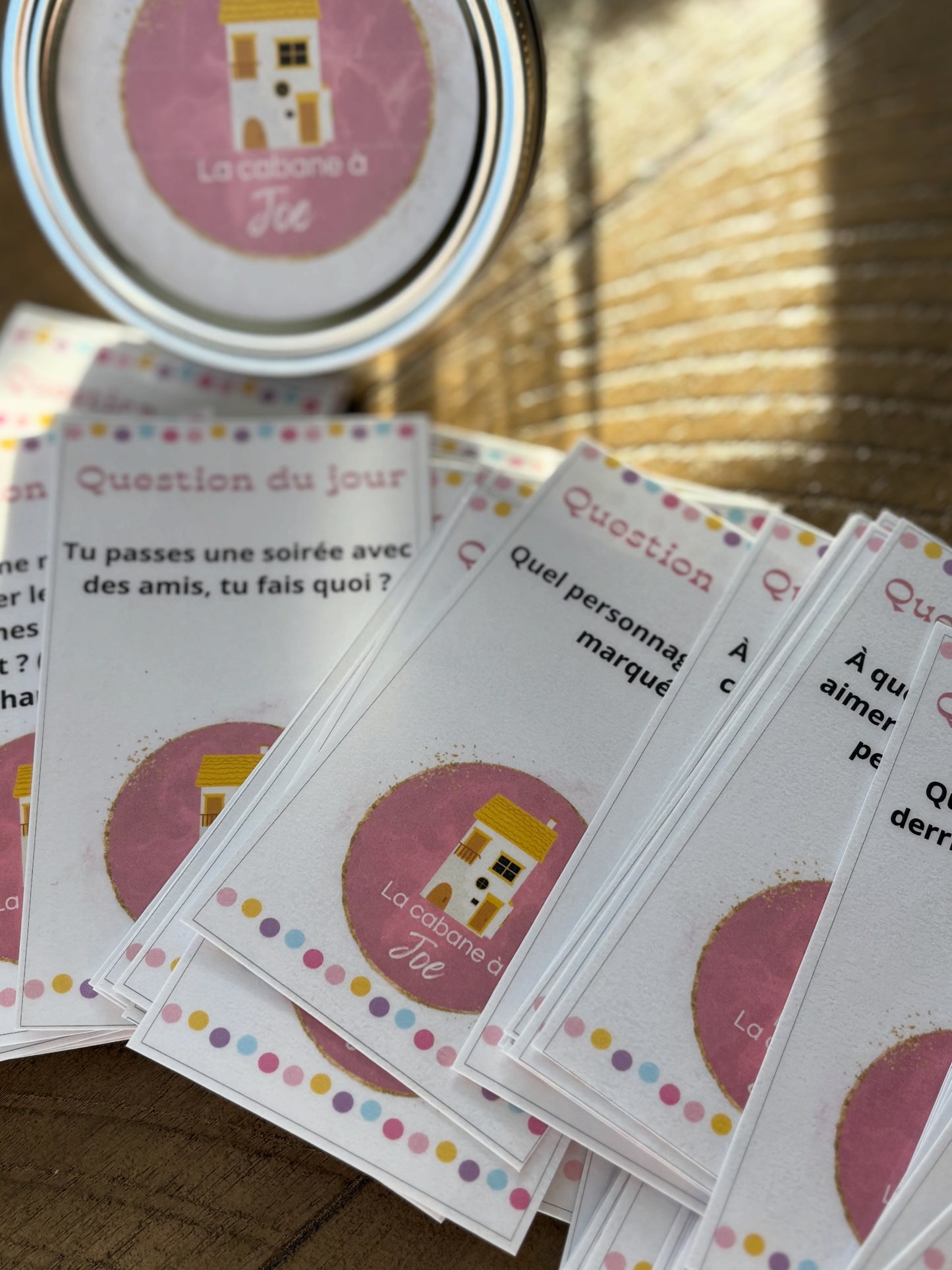 Jeu-Question du jour