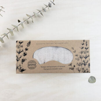 Masque thérapeutique à la lavande | Chanvre & coton bio sable