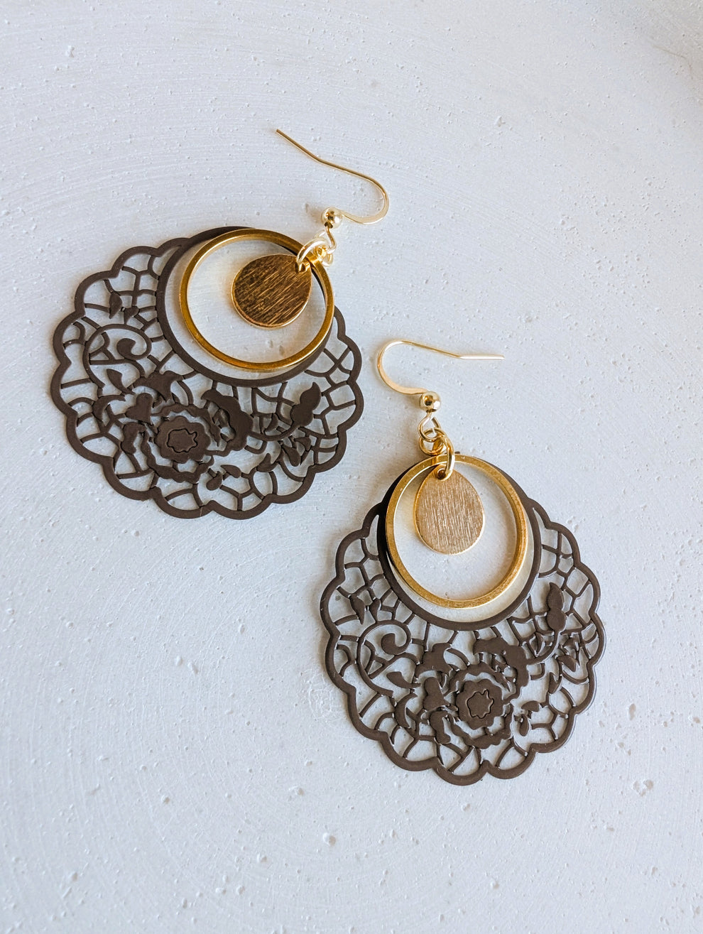 Boucles d’oreilles Bouquet