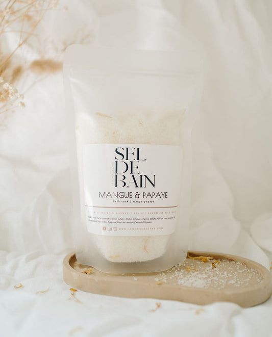Sel de bain | Mangue et papaye