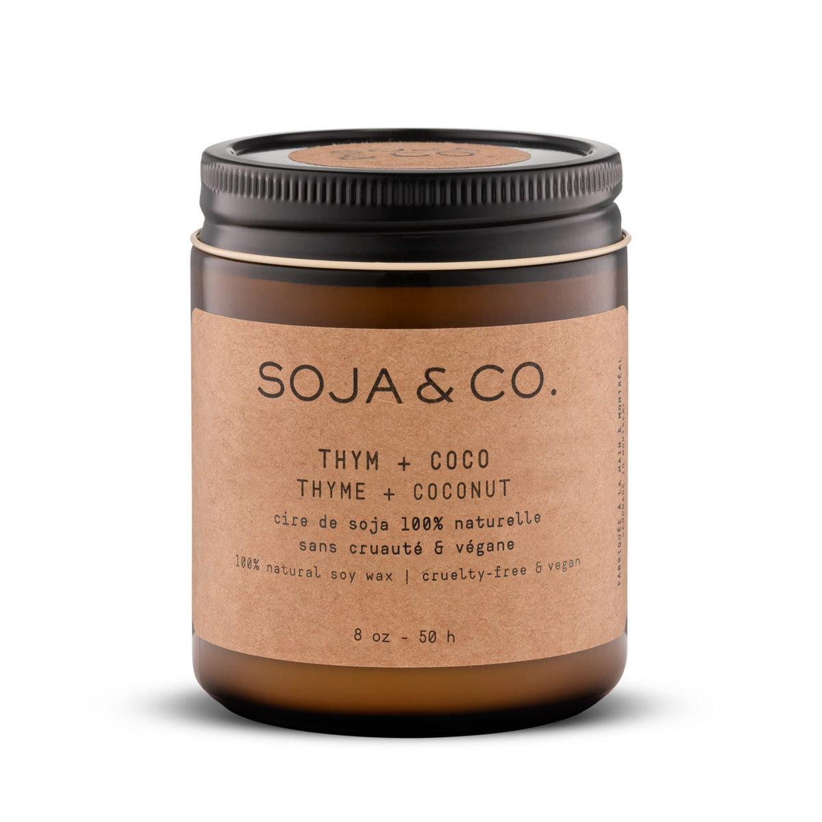 SOJA&co. BOUGIE | THYM + COCO