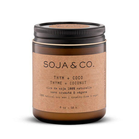 SOJA&co. BOUGIE | THYM + COCO