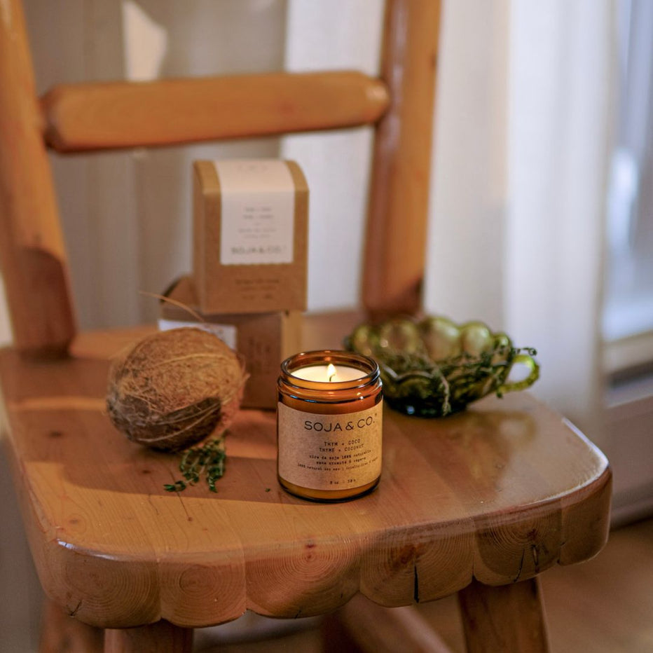 SOJA&co. BOUGIE | THYM + COCO