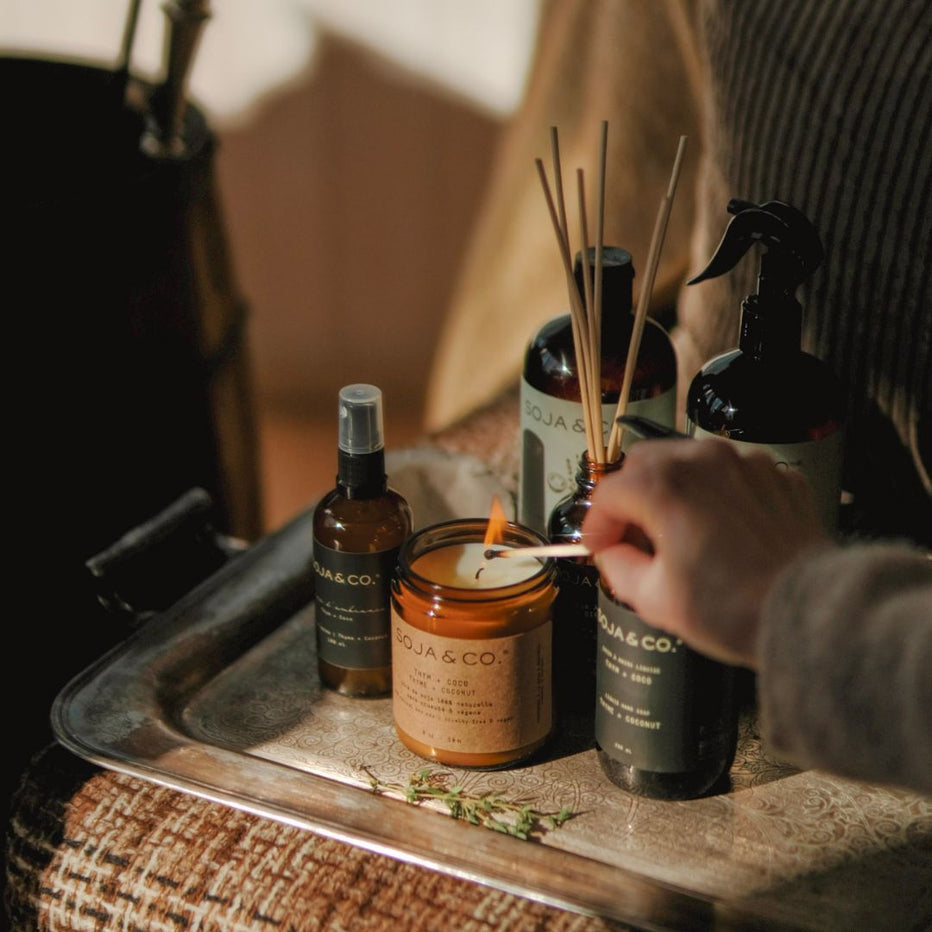 SOJA&co. BOUGIE | THYM + COCO