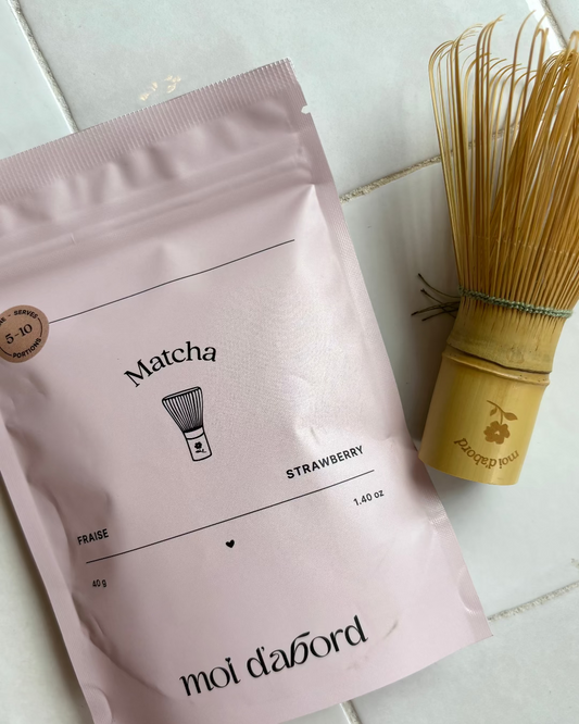 Thé matcha - Fraise