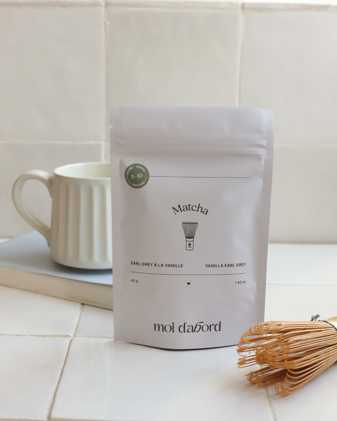 Thé matcha - Earl grey à la vanille