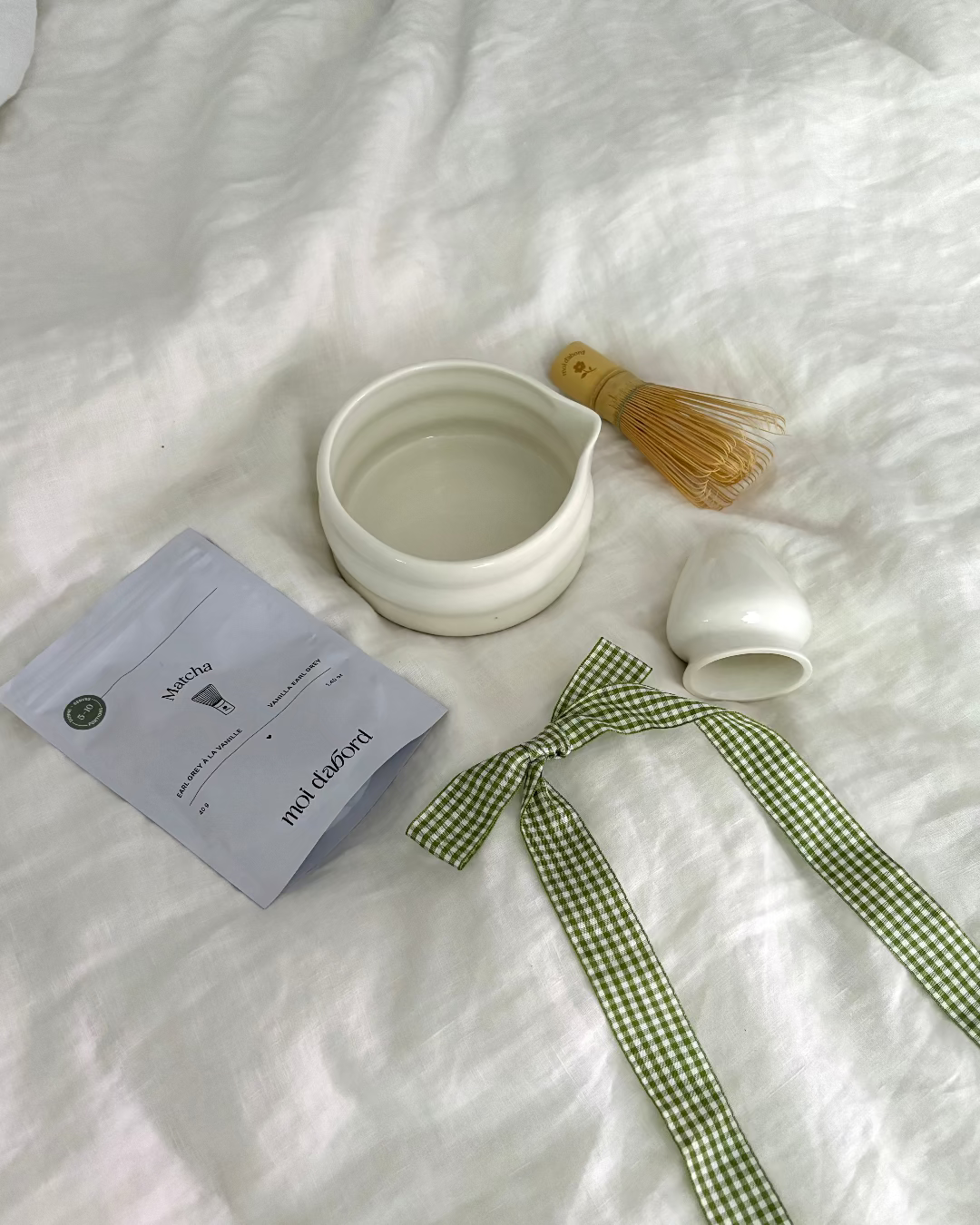 Thé matcha - Earl grey à la vanille