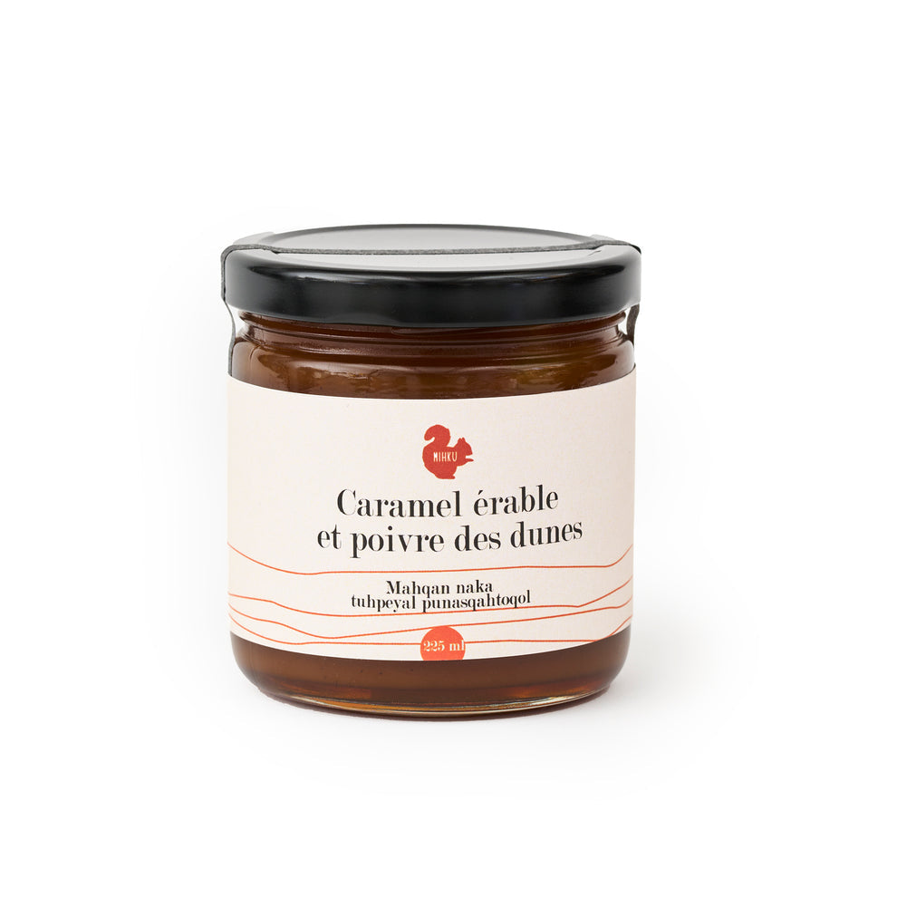 Caramel Érable et Poivre des dunes - 225ml