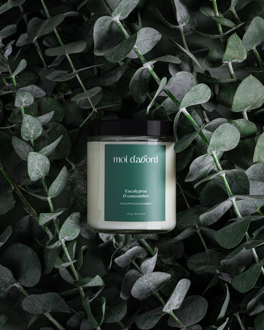 Bougie de soja Eucalyptus & concombre
