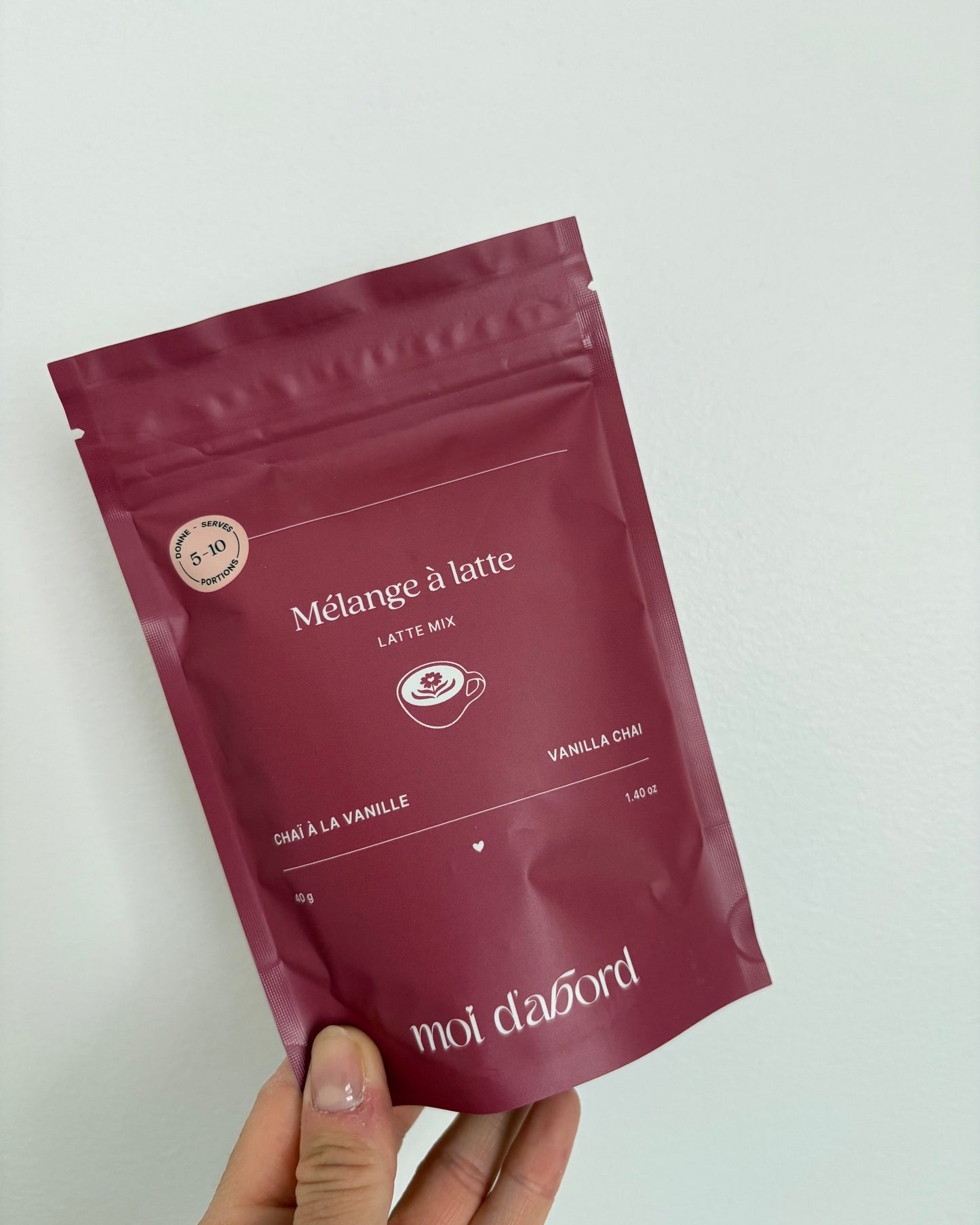 Mélange à chaï latte à la vanille