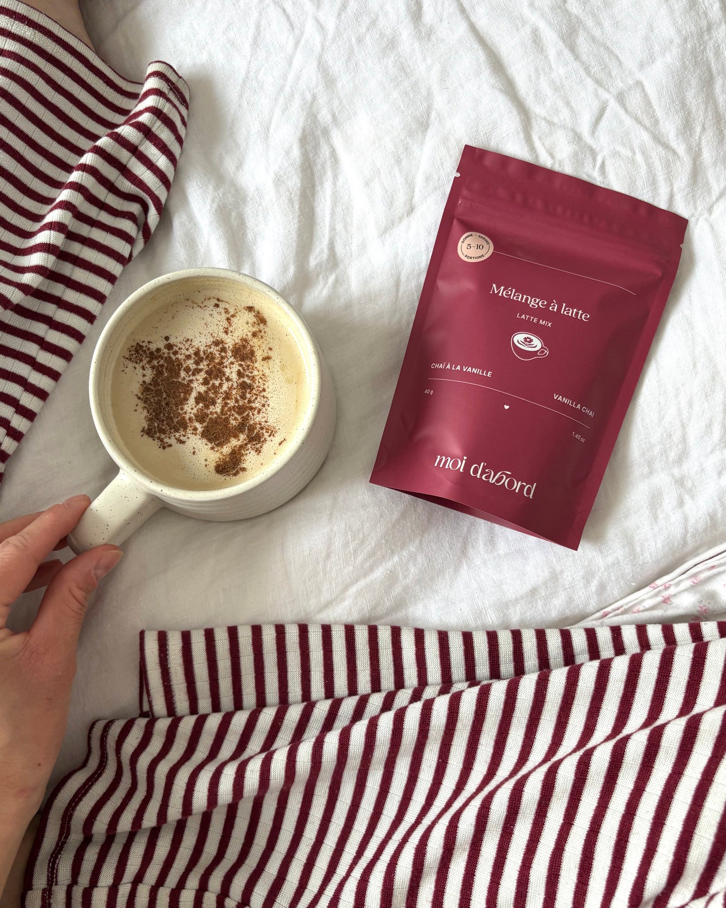 Mélange à chaï latte à la vanille