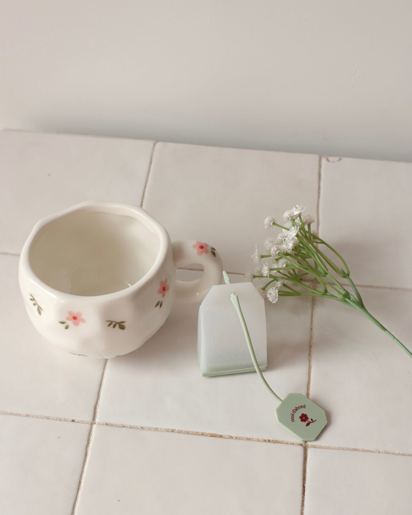 Infuseur à thé réutilisable en silicone