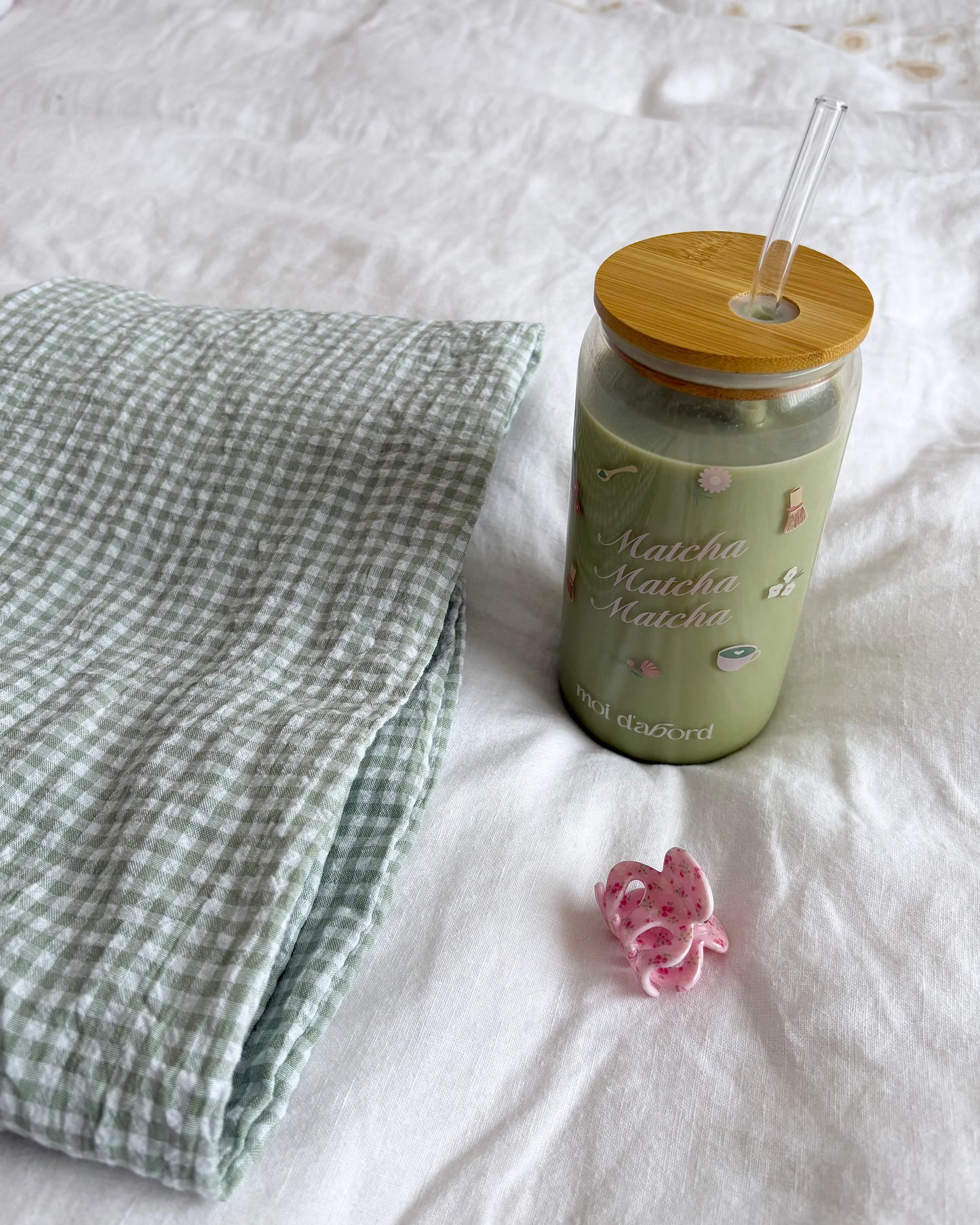 Tumbler - Matcha rose